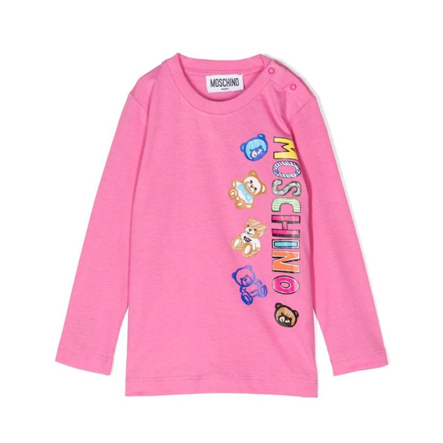 KIDS21 Fuchsia Graphic Print T-Shirt for Kids - Stylish & Comfortable Tee