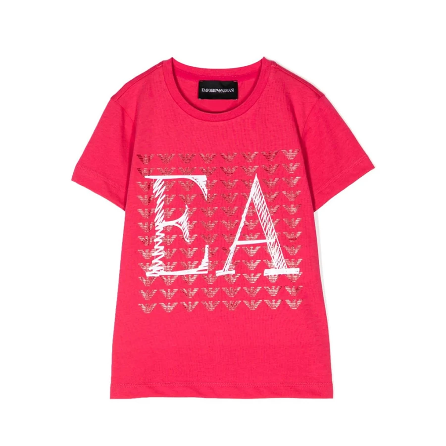 "KIDS21 Red Graphic T-Shirt for Kids - Stylish & Comfortable Cotton Tee"