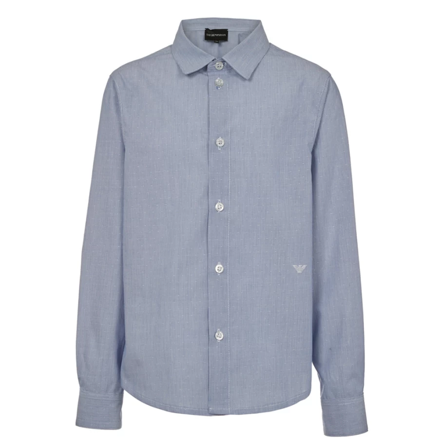 "KIDS21 Blue Long Sleeve Shirt for Kids – Comfortable & Stylish"