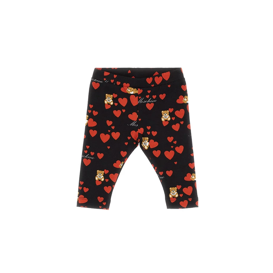 KIDS21 Black Print Leggings for Kids - Stylish & Comfortable
