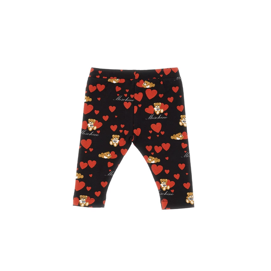 KIDS21 Black Print Leggings for Kids - Stylish & Comfortable