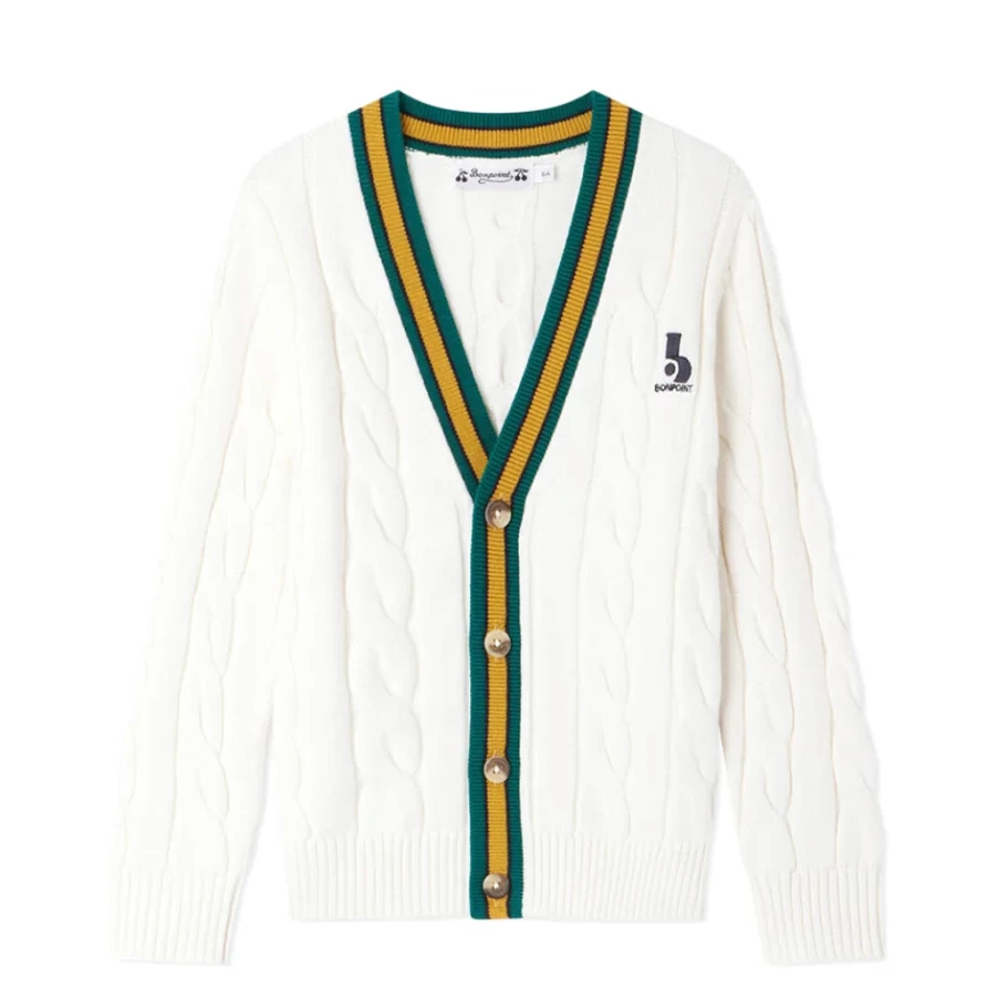 KIDS21 Ivory Dalvin Cardigan for Kids - Soft & Stylish Knit Sweater