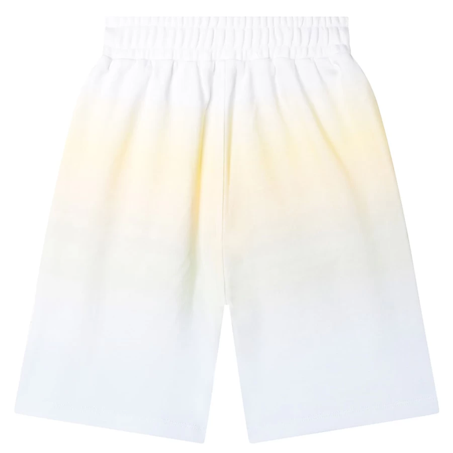 "KIDS21 Multi-Colored Gradient Logo Fleece Shorts for Kids"