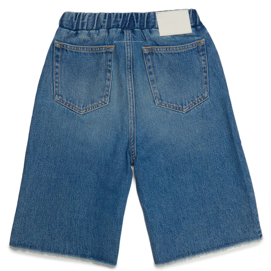 "KIDS21 Indigo Denim Shorts for Kids - Stylish & Comfortable"