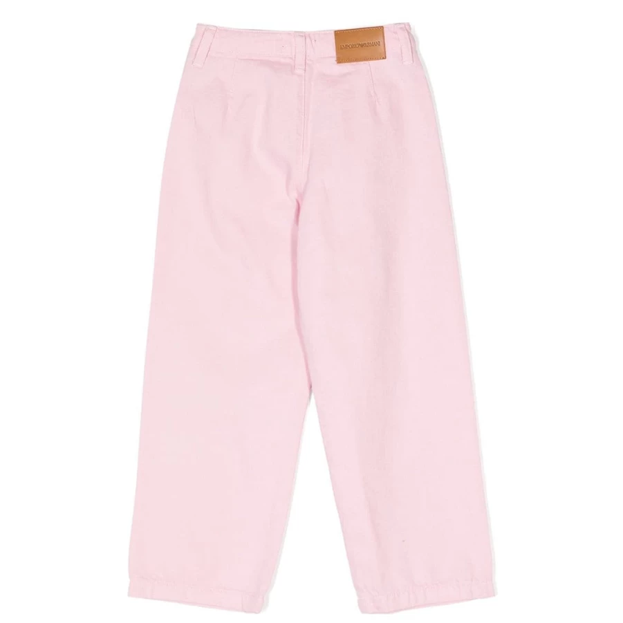 "KIDS21 Girls' Pink 5-Pocket Stretch Denim Jeans for Kids"
