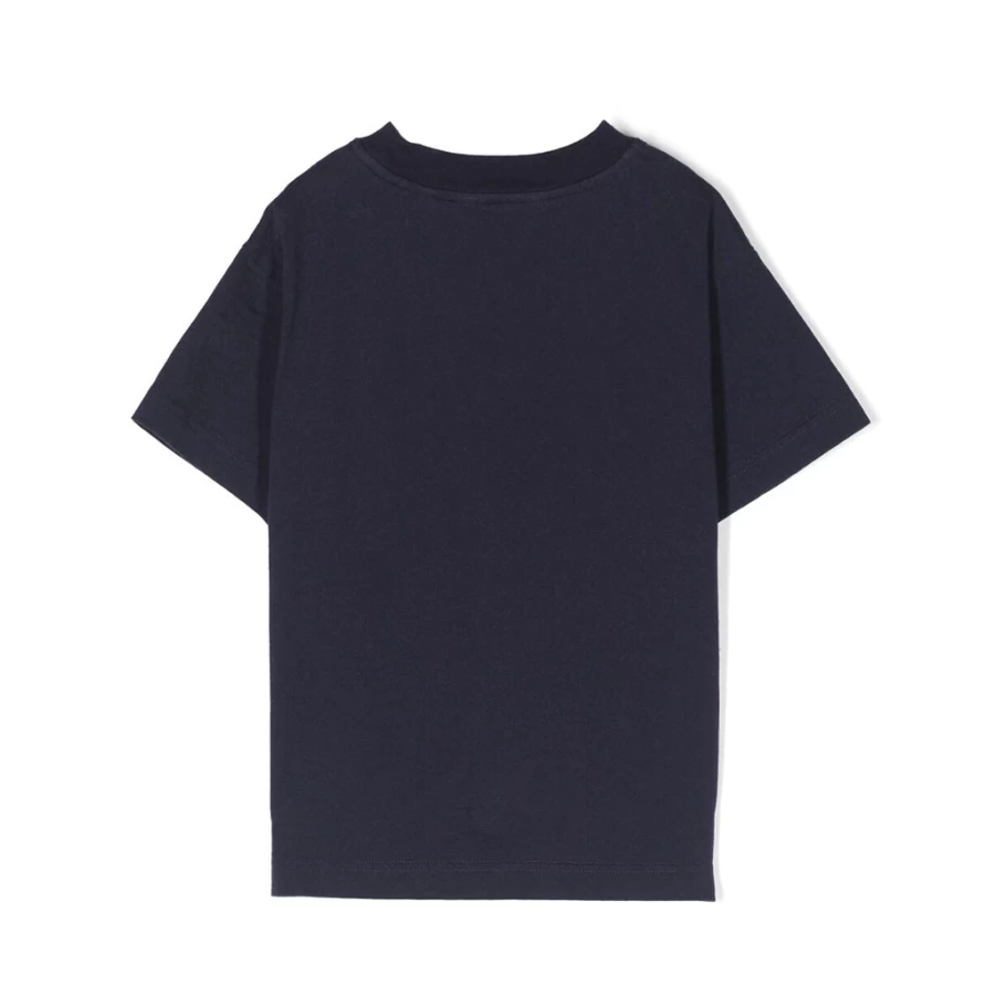 KIDS21 Navy Blue Bear Graphic T-Shirt for Kids - Soft Cotton Casual Tee