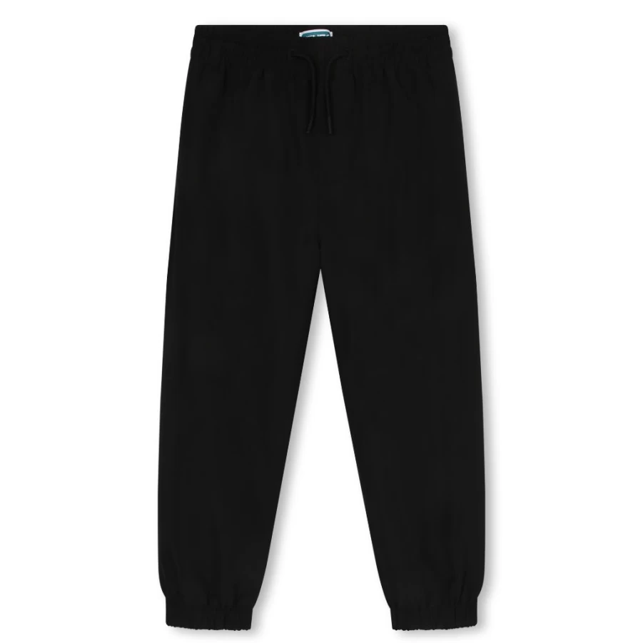 KIDS21 Black Logo Sweatpants for Kids - Comfortable & Stylish Track Pants