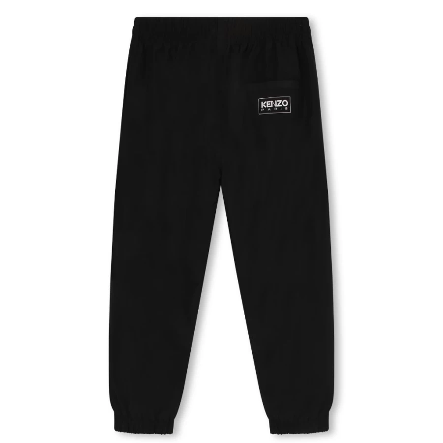 KIDS21 Black Logo Sweatpants for Kids - Comfortable & Stylish Track Pants