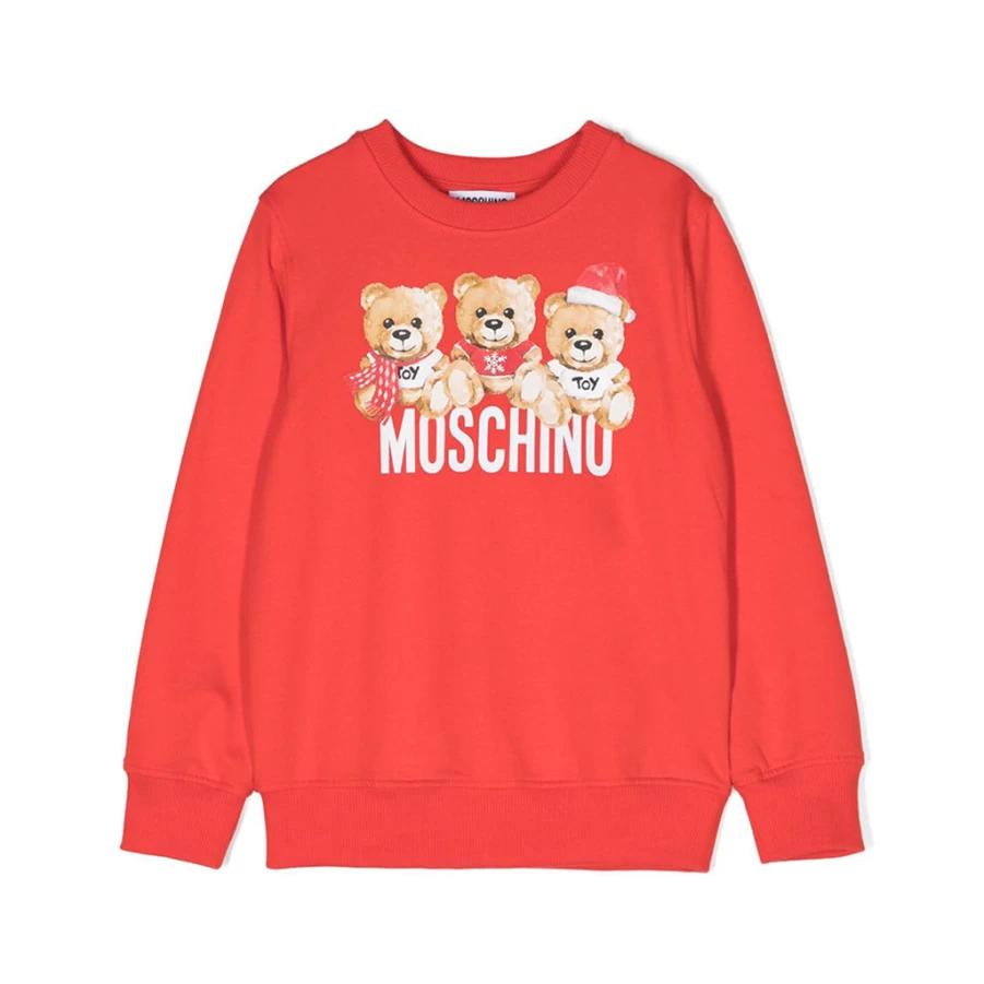 "KIDS21 Red Bear Sweatshirt for Kids - Cute & Comfortable Animal Hoodie"