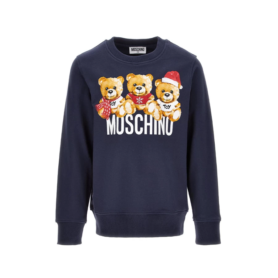 "KIDS21 Blue Bear Sweatshirt for Kids - Cute & Comfortable Animal Hoodie"