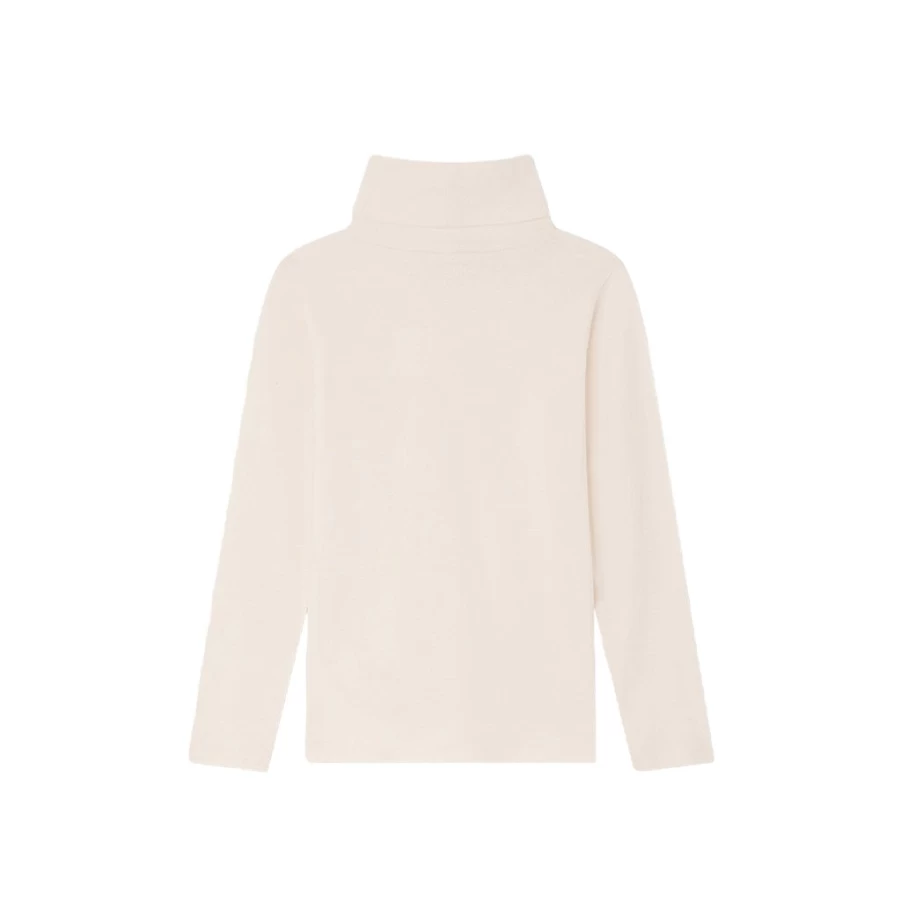 KIDS21 Peach Turtleneck Top for Kids - Soft & Comfortable Delie Style