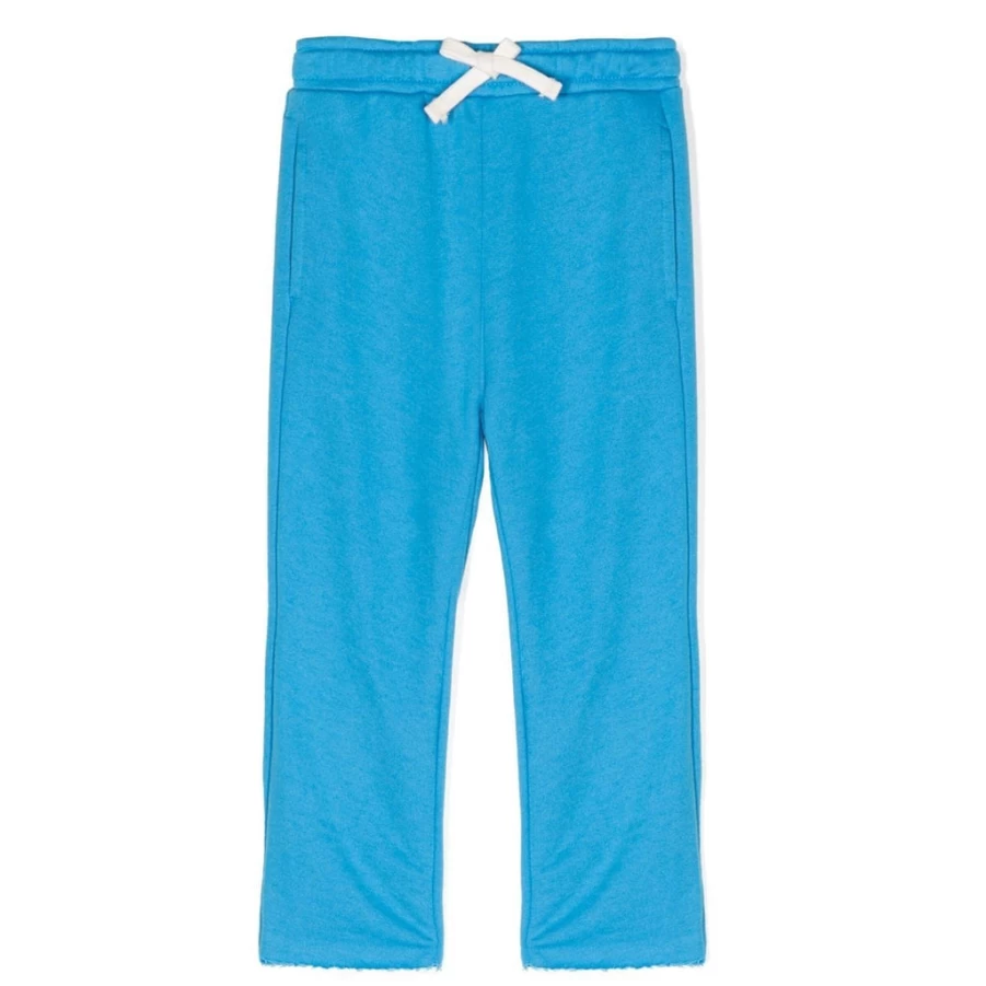KIDS21 Kids' Blue Organic Cotton Jersey Sweatpants - Soft & Comfortable