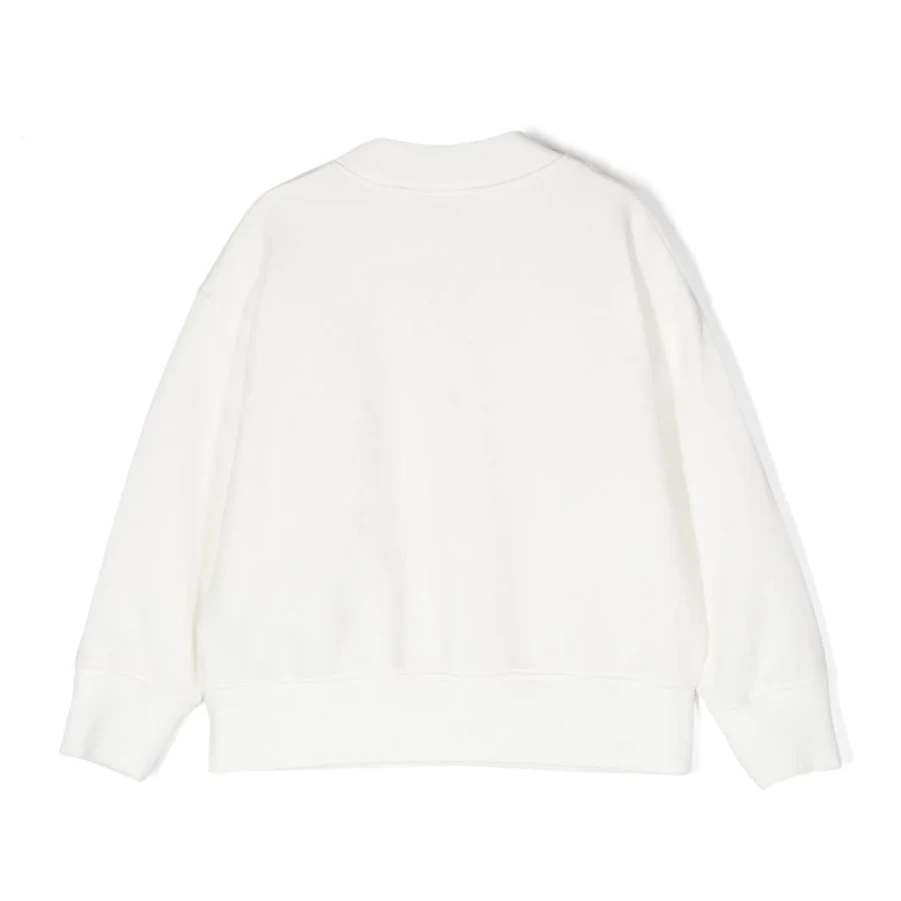KIDS21 White Bear Sweatshirt for Kids - Soft & Cozy Animal Print Pullover