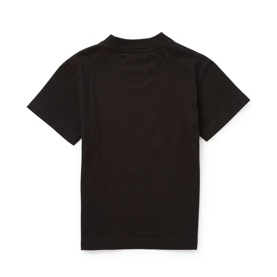 "KIDS21 Black Bear Graphic T-Shirt for Kids - Soft Cotton Tee with Cute Animal Design"
