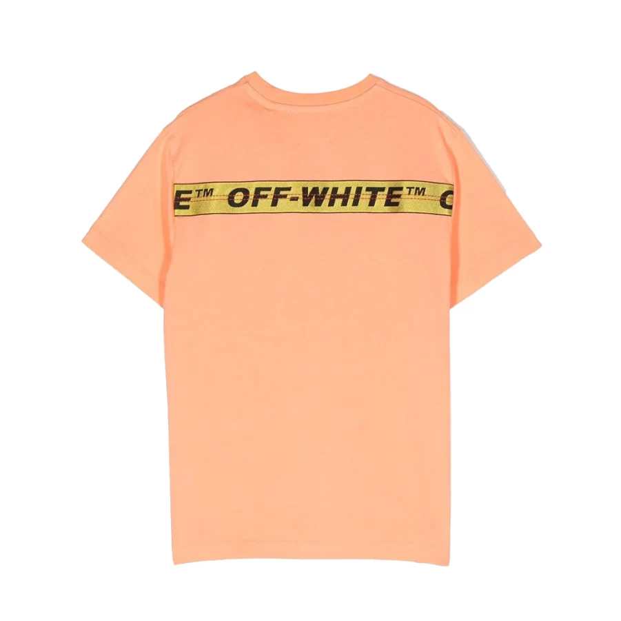 KIDS21 Orange Logo T-Shirt for Kids - Comfortable Cotton Tee with Branded Design