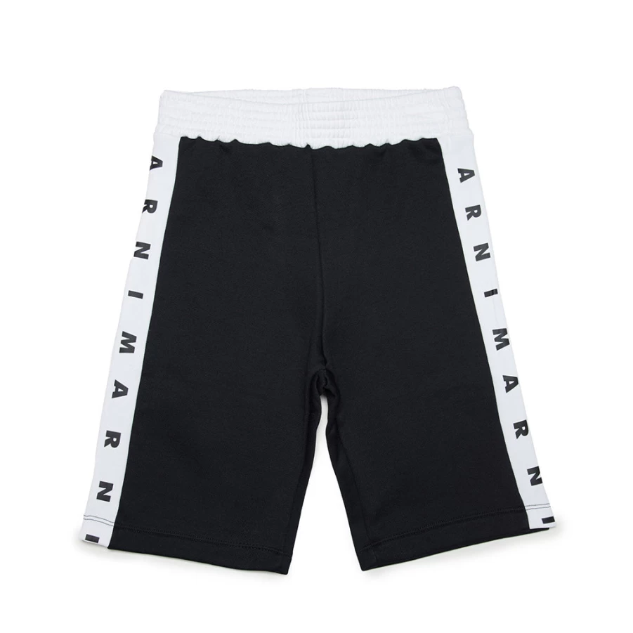 KIDS21 Black Sporty Shorts for Kids - Lightweight & Comfortable Athletic Shorts