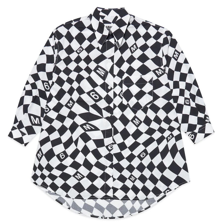 KIDS21 Black Check Shirt Dress for Kids - Stylish & Comfortable