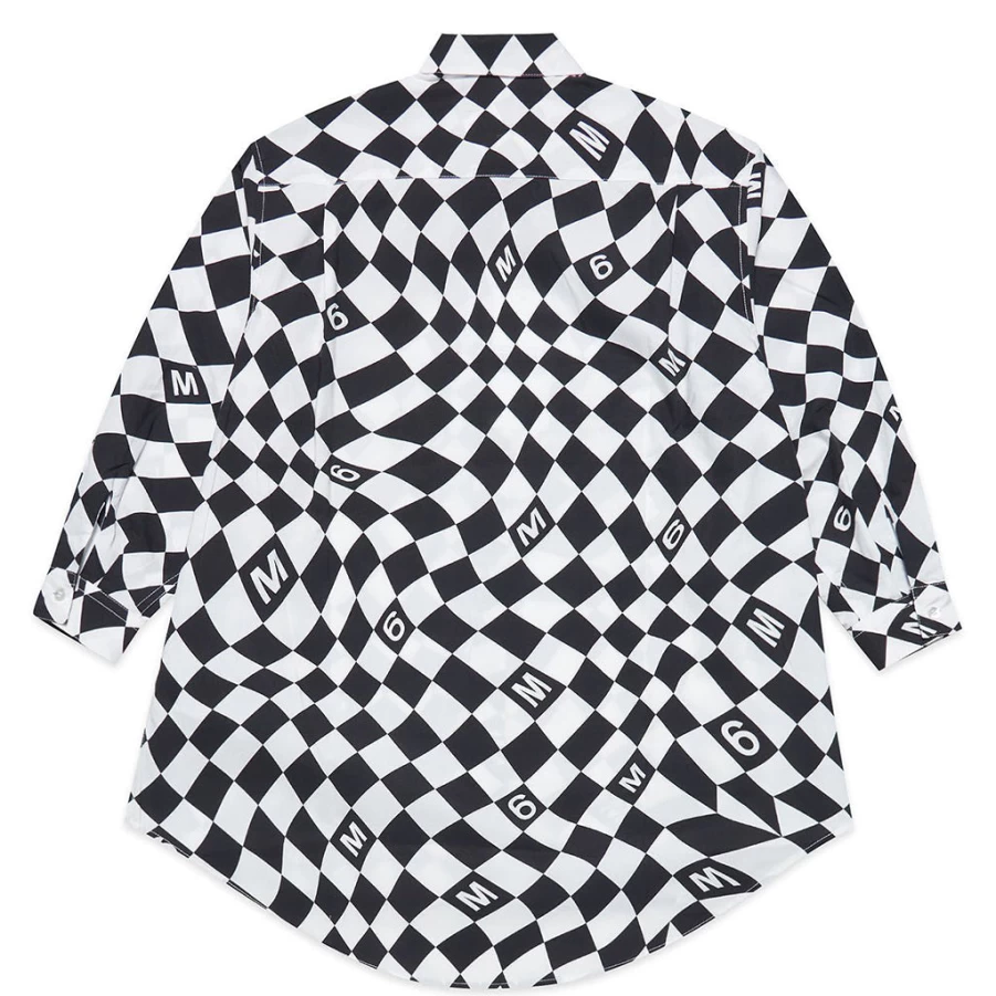 KIDS21 Black Check Shirt Dress for Kids - Stylish & Comfortable