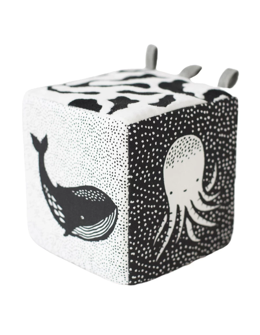 KIDS21 Black Ocean Soft Block - Premium Soft Building Blocks for Kids