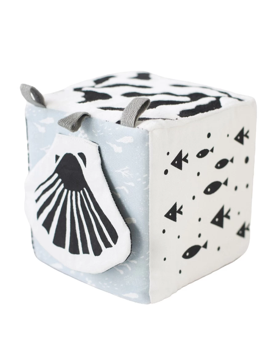 KIDS21 Black Ocean Soft Block - Premium Soft Building Blocks for Kids