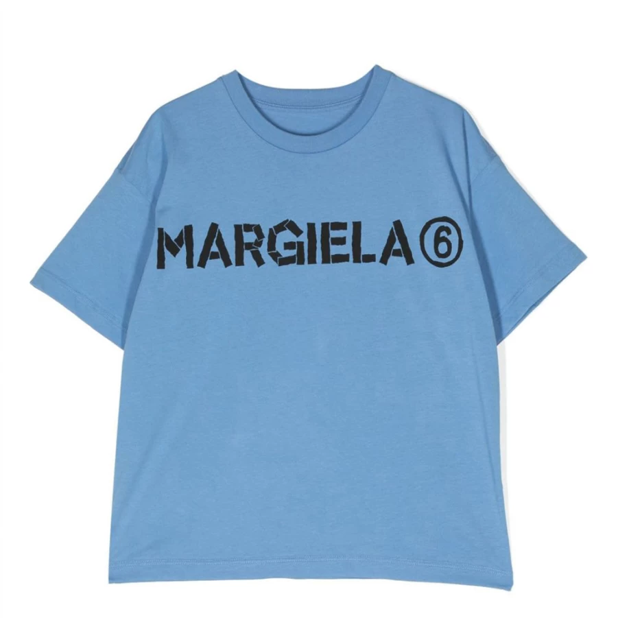 KIDS21 Turquoise Logo Short Sleeve T-Shirt for Kids
