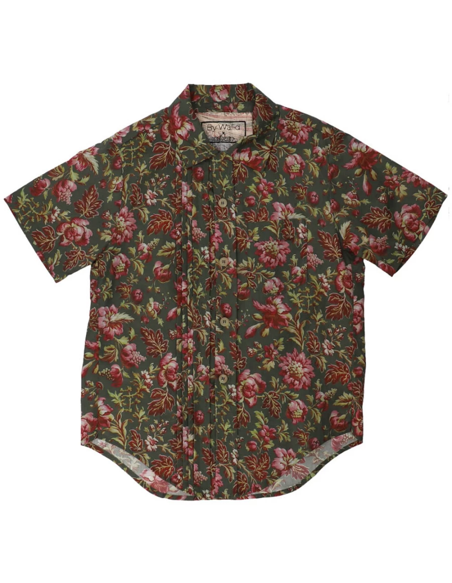 KIDS21 Green Carson Shirt for Kids - Stylish & Comfortable Cotton Shirt