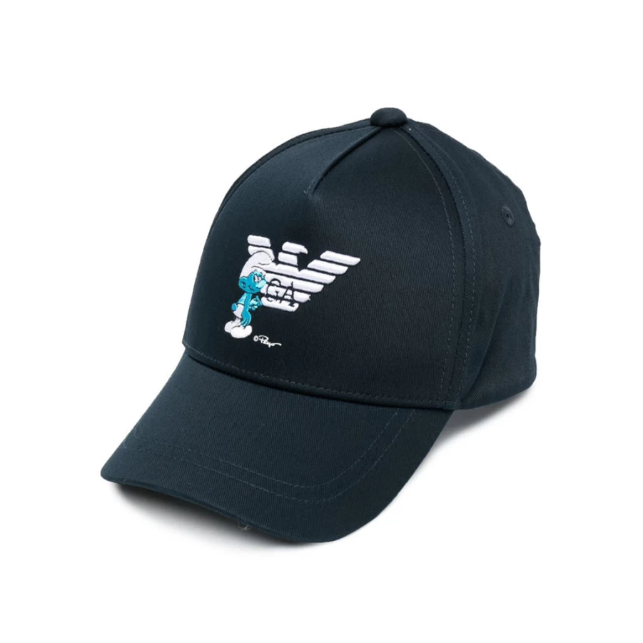 KIDS21 Navy Blue Smurfs Baseball Cap for Kids and Adults