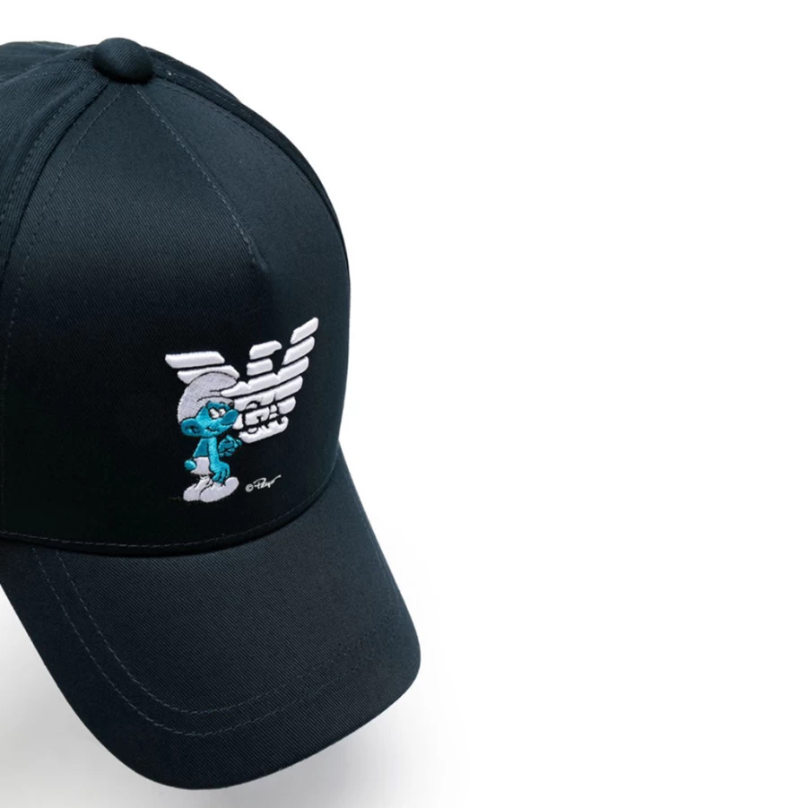 KIDS21 Navy Blue Smurfs Baseball Cap for Kids and Adults