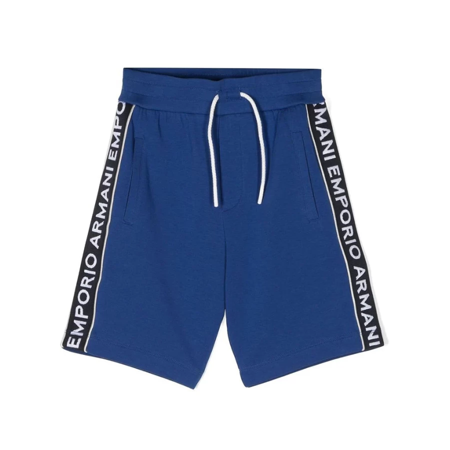 KIDS21 Light Blue Logo Sweatpants for Kids - Comfortable Casual Shorts