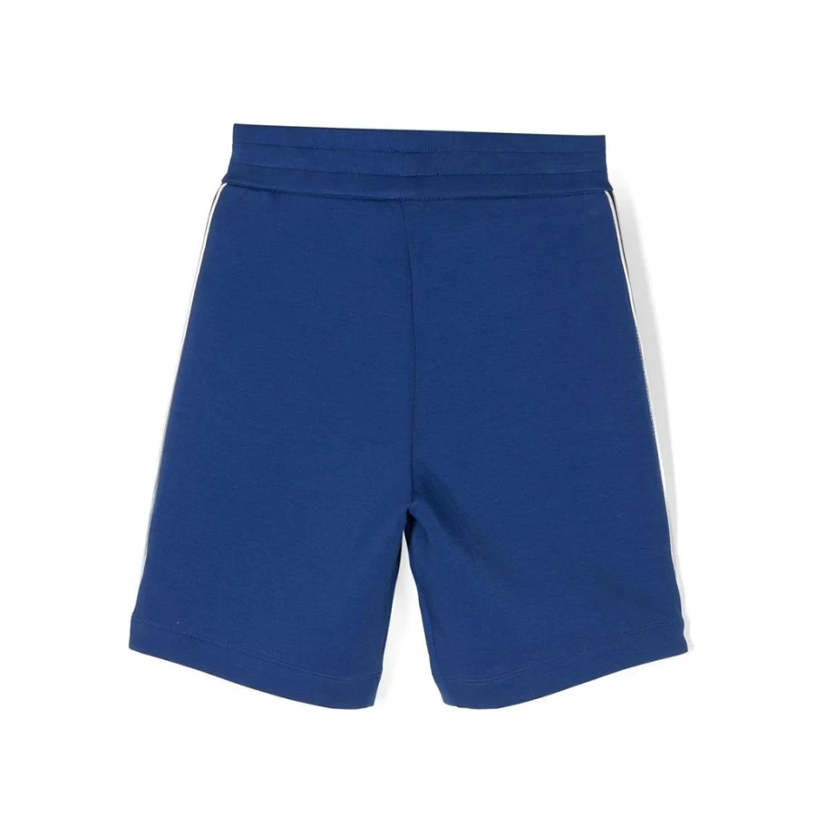 KIDS21 Light Blue Logo Sweatpants for Kids - Comfortable Casual Shorts