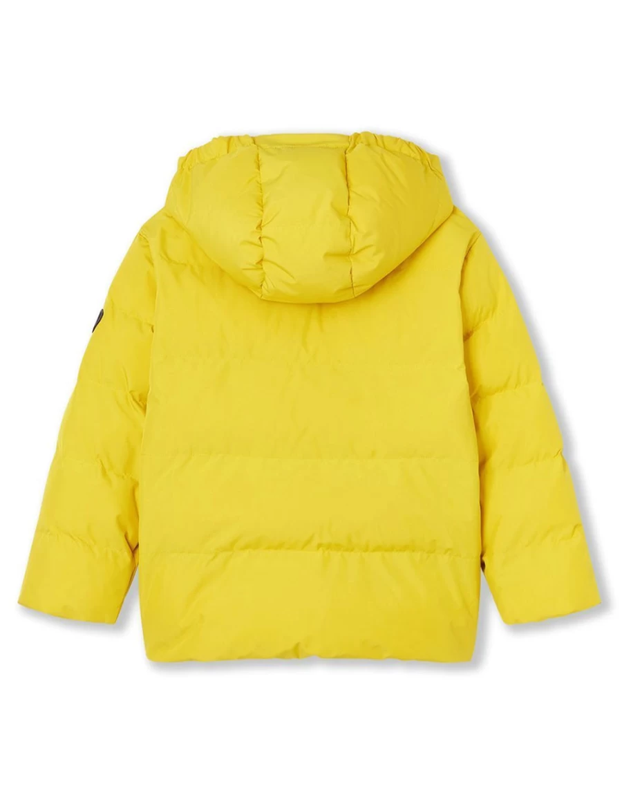 KIDS21 Kids' Yellow Barry Down Jacket - Warm Winter Puffer Coat for Children