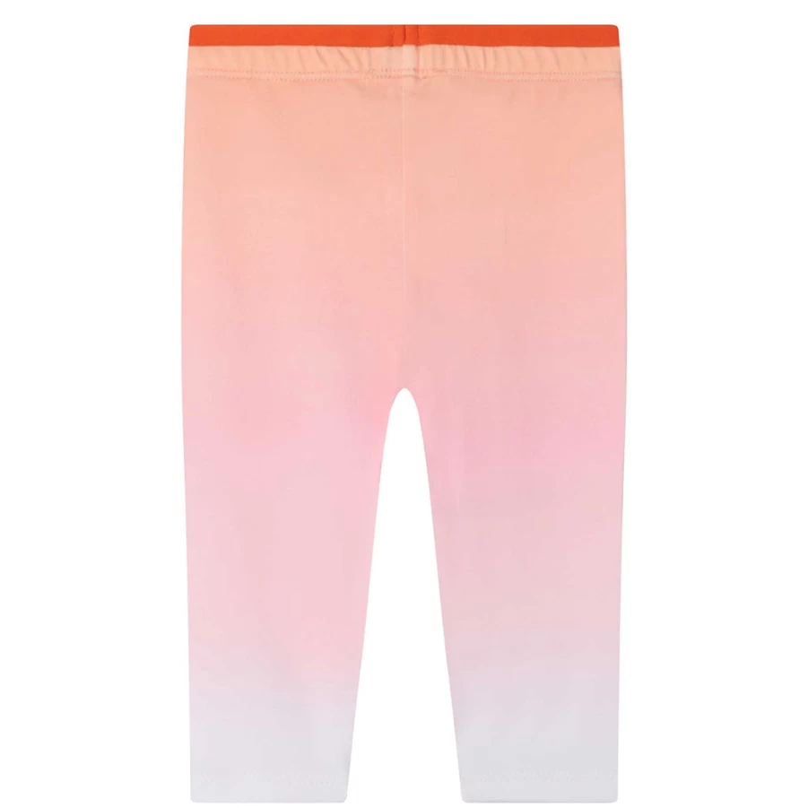 "KIDS21 Multi-Colored Gradient Logo Print Leggings for Kids"