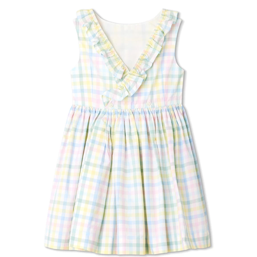 KIDS21 Allison White Dress for Girls - Elegant Kids' Dress