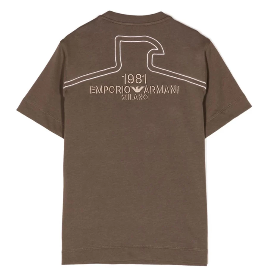 KIDS21 Kids Khaki Short Sleeve T-Shirt for Boys and Girls