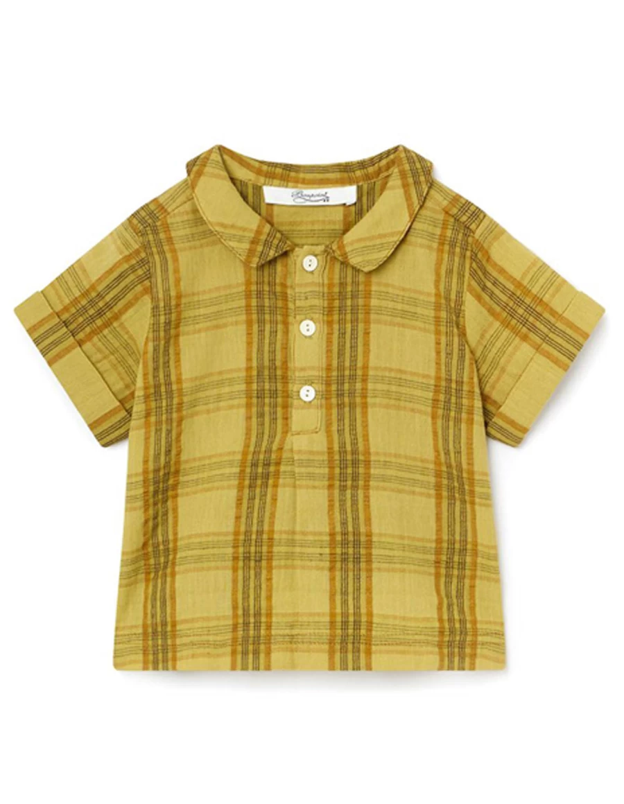 KIDS21 Biagio Yellow Tunic Top for Kids | Stylish & Comfortable