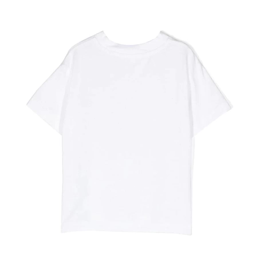 "KIDS21 White Bear Graphic T-Shirt for Kids - Soft Cotton Cute Animal Tee"