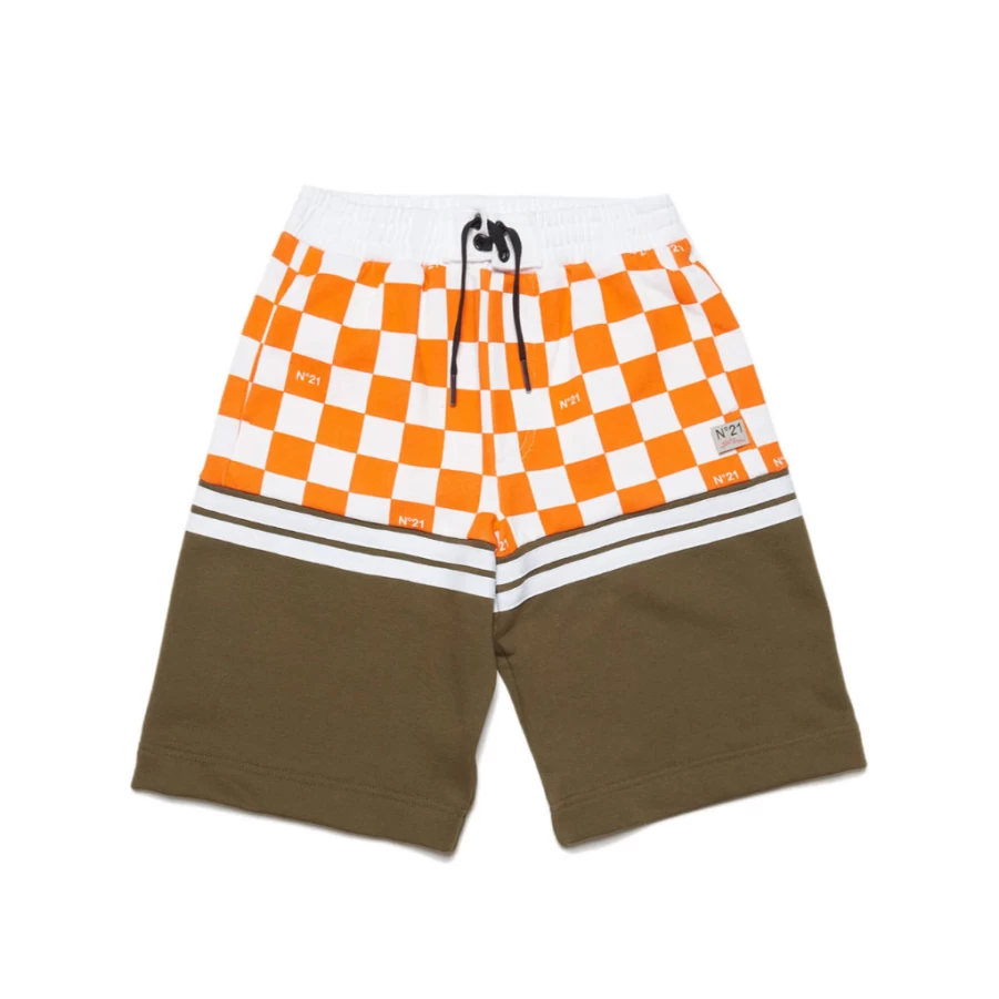 "KIDS21 Multi-Colored Checkered Shorts for Kids - Stylish & Comfortable"