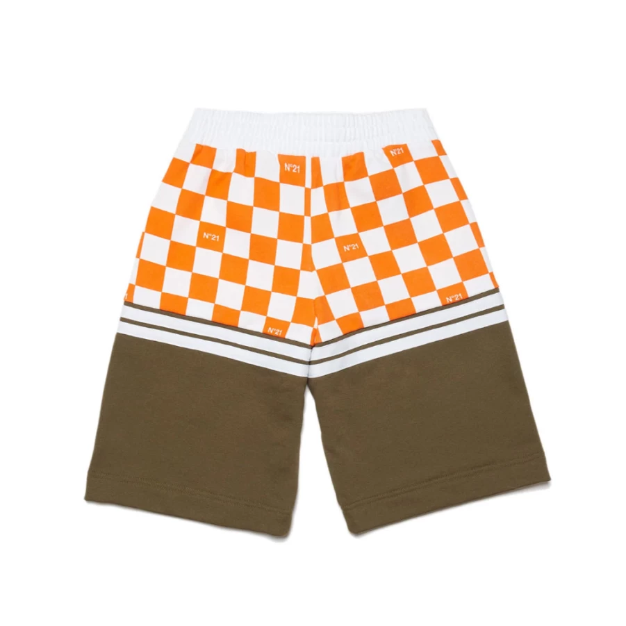 "KIDS21 Multi-Colored Checkered Shorts for Kids - Stylish & Comfortable"