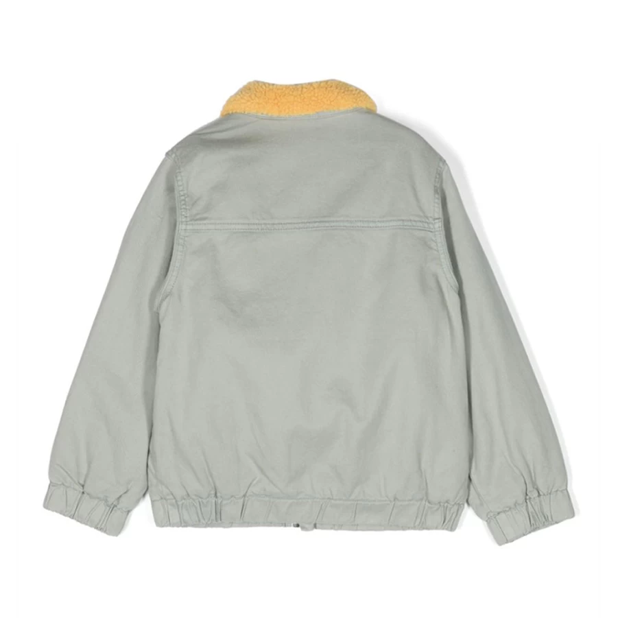 KIDS21 Green Bear Patches Jacket for Kids - Stylish & Comfortable Outerwear