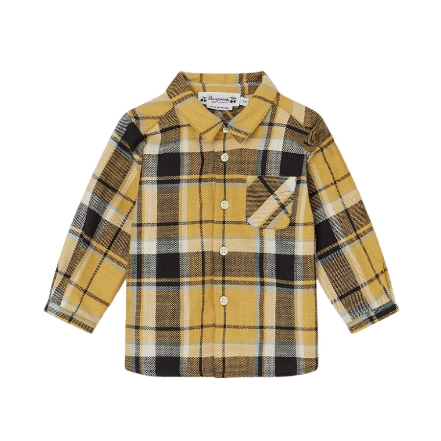 KIDS21 Kids Yellow Malo Shirt - Soft & Comfortable Cotton Tee for Boys and Girls