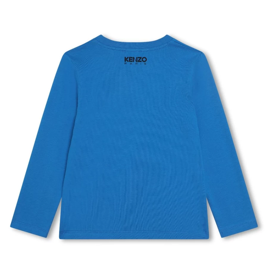 KIDS21 Blue Kotora Long Sleeve T-Shirt for Kids - Comfortable Cotton Casual Wear