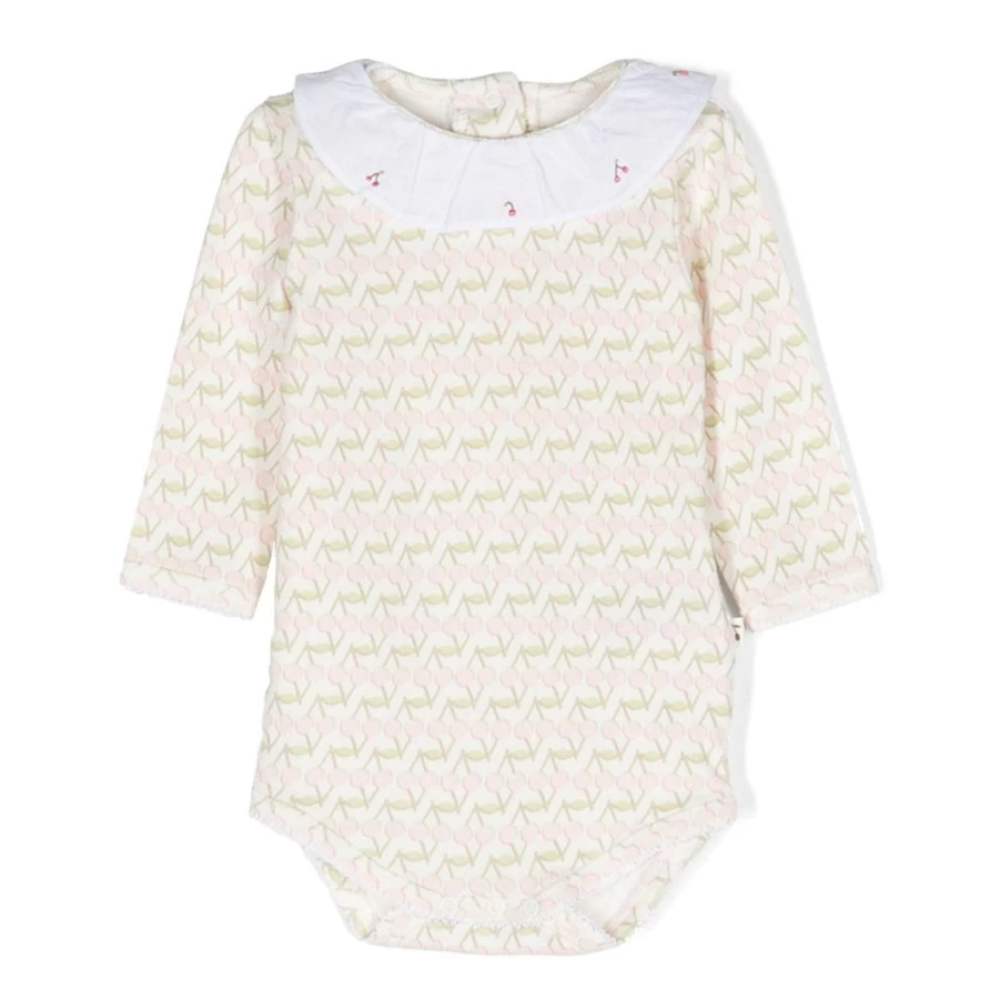 KIDS21 Ivory Blossom Body Suit for Kids - Comfortable & Stylish Baby Bodysuit