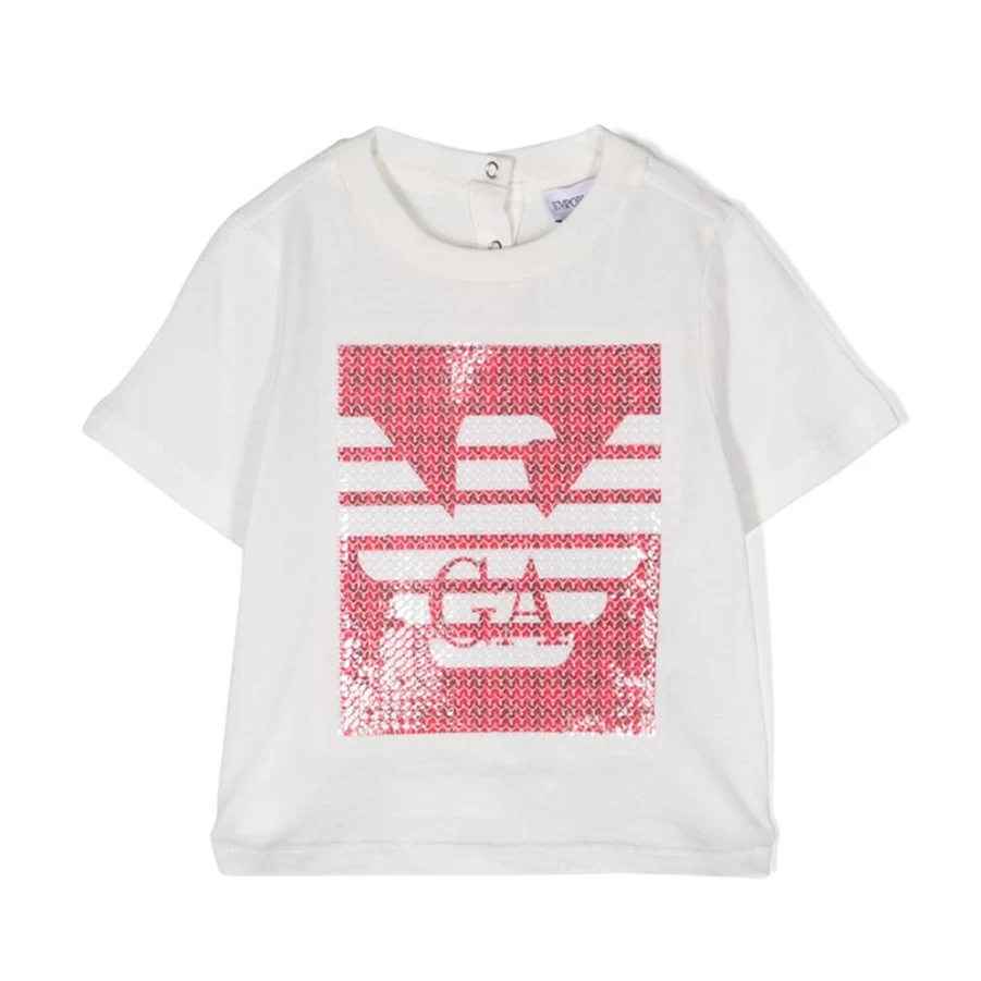 KIDS21 White Short Sleeve T-Shirt for Kids - Comfortable Cotton Tee