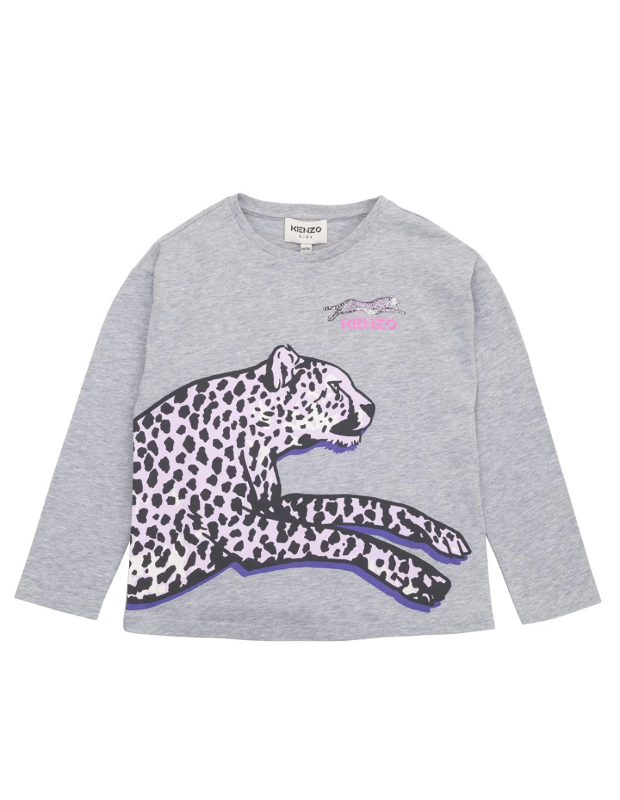"KIDS21 Grey Cotton T-Shirt for Kids - Comfortable & Stylish"