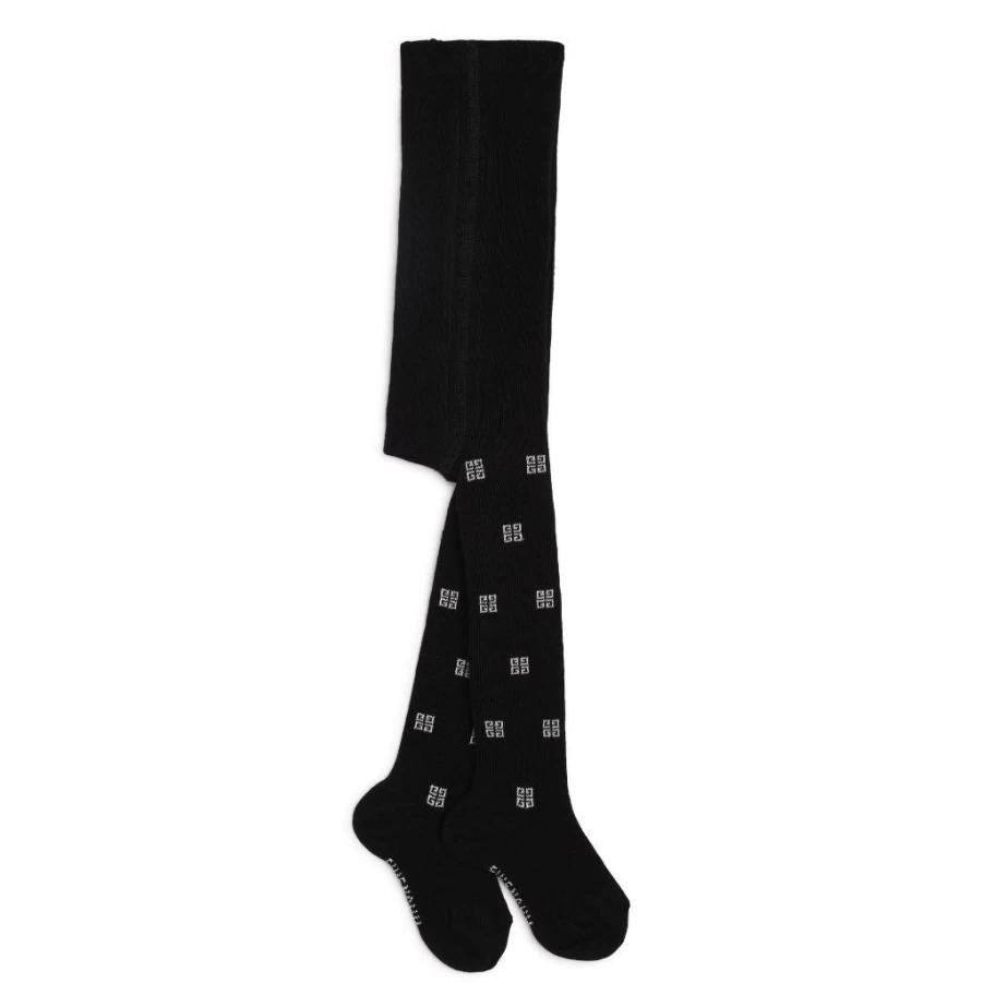 KIDS21 Black Logo Tights for Kids - Stylish & Comfortable Leggings