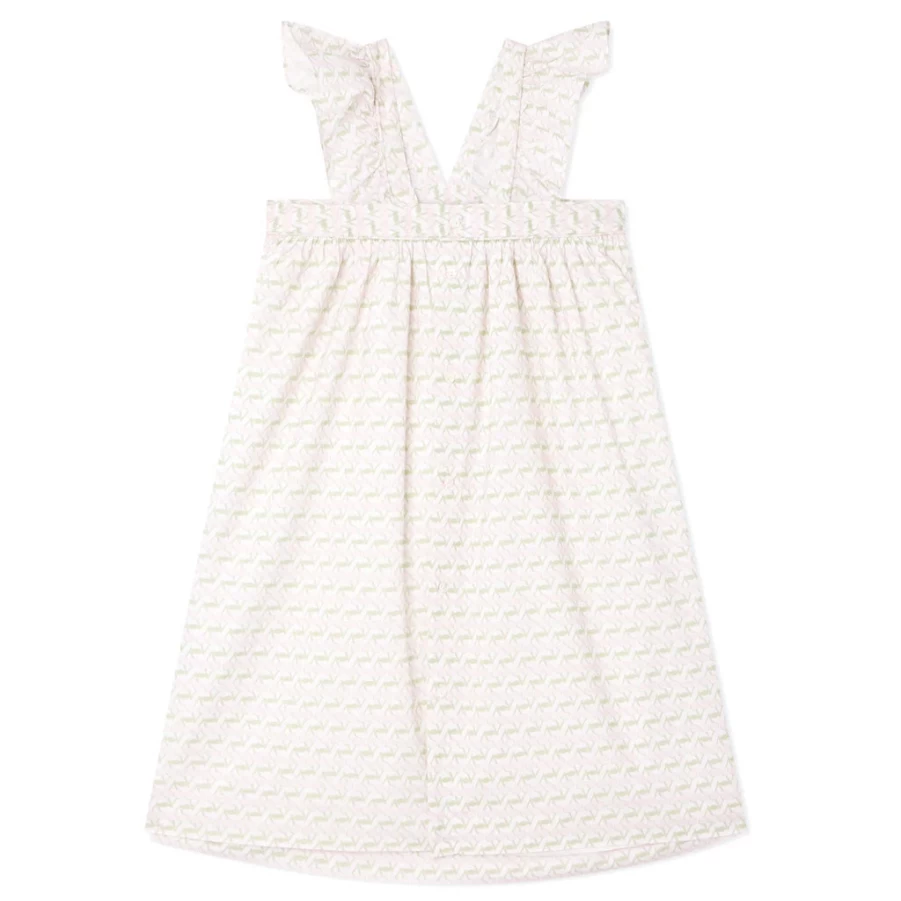 KIDS21 Eleana Beige Dress for Girls - Elegant Kids Fashion Dress
