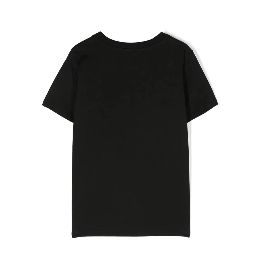 "KIDS21 Black Graphic T-Shirt for Kids - Stylish & Comfortable Cotton Tee"