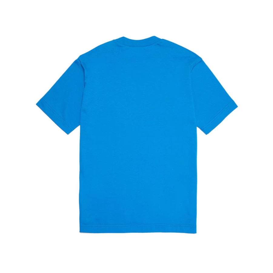 KIDS21 Blue Logo Printed T-Shirt for Kids - Comfortable Cotton Tee with Brand Emblem