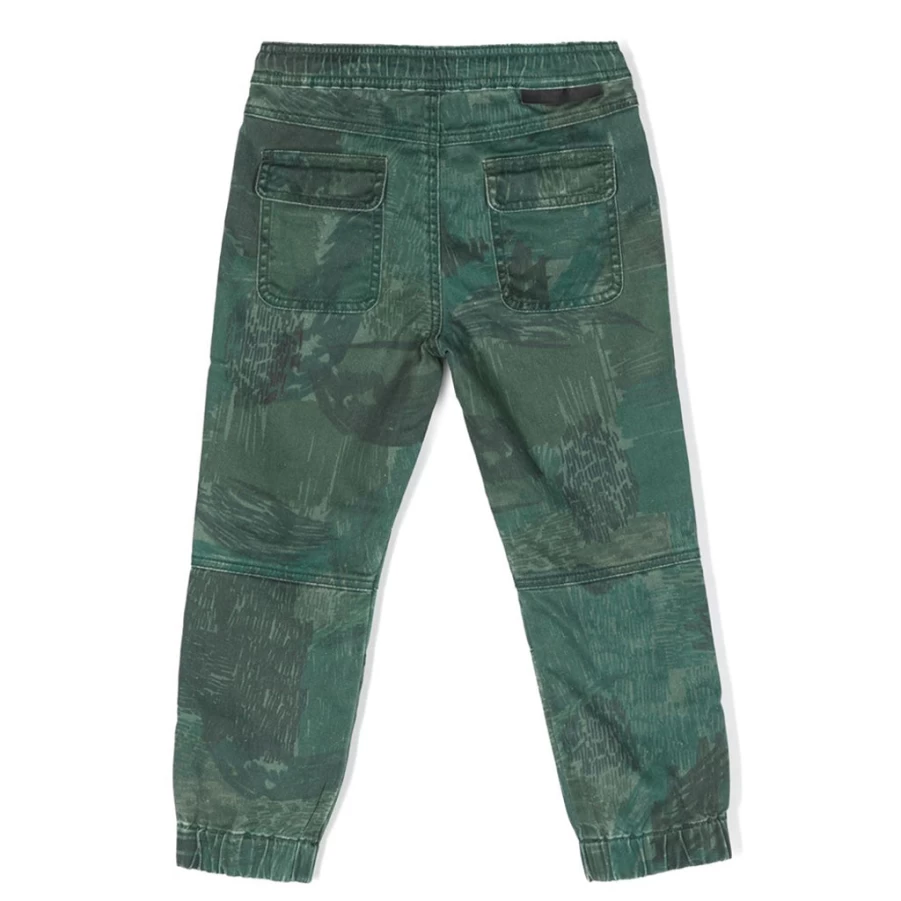 "KIDS21 Multi-Colored Felt Tip Scribble Cargo Pants for Kids"