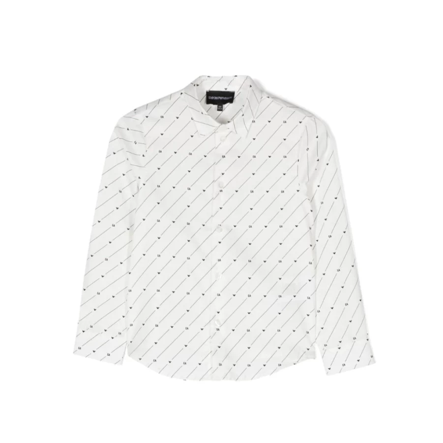 "KIDS21 White Long Sleeve Shirt for Kids – Comfortable & Stylish"